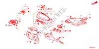 ABBELLIMENTO STRUMENTI(LATO GUIDATORE) per Honda ACCORD 35EXI  SASO MIRROR 4 Porte 5 velocità automatico 2012