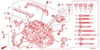 BARDATURA FILO MOTORE(V6) per Honda ACCORD 35EXI 4 Porte 5 velocità automatico 2012