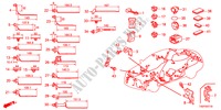 CINGHIA BARDATURA/STAFFA per Honda ACCORD 35LXI  SASO MIRROR 4 Porte 5 velocità automatico 2012