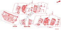 CONTROLLO CLIMATIZZATORE AUTO(NAVIGAZIONE) per Honda ACCORD 35EXI 4 Porte 5 velocità automatico 2012