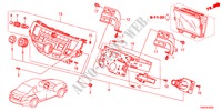 MODULO CENTRO(NAVIGAZIONE) per Honda ACCORD 24EXI 4 Porte 5 velocità automatico 2012