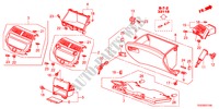 ABBELLIMENTO STRUMENTI(LATO PASSEGGERO) per Honda ACCORD 2.4 EXG 2 Porte 5 velocità automatico 2011