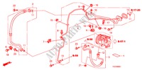 ARIA CONDIZIONATA(TUBI/CONDOTTI)(V6) per Honda ACCORD V6 EX 2 Porte 5 velocità automatico 2011