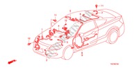 BARDATURA FILO(3) per Honda ACCORD 2.4 EX 2 Porte 5 velocità automatico 2011