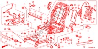 COMP. SEDILE ANT.(S.)(ALTEZZA AUTOMATICA) per Honda ACCORD V6 EXG 2 Porte 5 velocità automatico 2011
