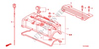 COPERTURA TESTA CILINDRO(L4) per Honda ACCORD 2.4 EX 2 Porte 5 velocità automatico 2011