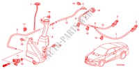 LAVATORE PARAVENTO per Honda ACCORD 2.4 EX 2 Porte 5 velocità automatico 2011