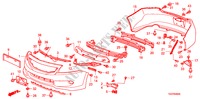 PARAURTI per Honda ACCORD 2.4 EXG 2 Porte 5 velocità automatico 2011