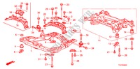 TELAIO SERVO FRONTE/TRAVE POSTERIORE per Honda ACCORD 2.4 EX 2 Porte 5 velocità automatico 2011