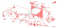 TUBO RADIATORE/SERBATOIO DI RISERVA(L4) per Honda ACCORD 2.4 EX 2 Porte 5 velocità automatico 2011
