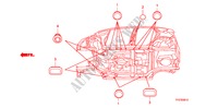 ANELLO DI TENUTA(INFERIORE) per Honda JAZZ 1.4 LS 5 Porte 5 velocità manuale 2009
