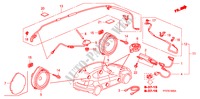 ANTENNA/ALTOPARLANTE per Honda JAZZ 1.4 LS 5 Porte 5 velocità manuale 2009
