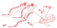 ARIA CONDIZIONATA (SENSORE/ARIA CONDIZIONATA AUTOMATICA) per Honda JAZZ 1.4 LS 5 Porte 5 velocità manuale 2009