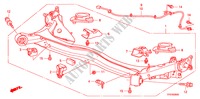 ASSALE POSTERIORE per Honda JAZZ 1.4 LS 5 Porte 5 velocità manuale 2009