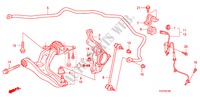 BRACCIO INFERIORE ANT. per Honda JAZZ 1.4 LS 5 Porte 5 velocità manuale 2009