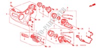 CONTROLLO RISCALDATORE(RH) per Honda JAZZ 1.2 SE   TEMP TIRE 5 Porte 5 velocità manuale 2009