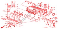 MOLTEPLICE ASPIRAZIONE per Honda JAZZ 1.4 LS 5 Porte 5 velocità manuale 2009