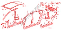 PANNELLI ESTERNI/PANNELLO POSTERIORE per Honda JAZZ 1.4 LS 5 Porte 5 velocità manuale 2009