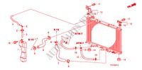 TUBO RADIATORE/ SERBATOIO DI RISERVA per Honda JAZZ 1.4 LS 5 Porte 5 velocità manuale 2009