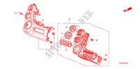 AUTO AIR CONDITIONERCONTROL(LH) per Honda JAZZ 1.4 LS   TEMP TIRE 5 Porte 5 velocità manuale 2010