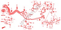 CONDOTTO FRENO/MANICOTTO(LH)(DISCO)(ABS) per Honda JAZZ 1.2 SE 5 Porte 5 velocità manuale 2010