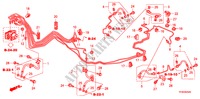 CONDOTTO FRENO/MANICOTTO(LH)(VSA) per Honda JAZZ 1.4 LSS  TEMP TIRE 5 Porte 5 velocità manuale 2010