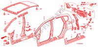 PANNELLI ESTERNI/PANNELLO POSTERIORE per Honda JAZZ 1.4 ES 5 Porte 5 velocità manuale 2010