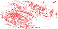 PANNELLO STRUMENTI(LH) per Honda JAZZ 1.4 ES 5 Porte cambioautomatico 2010
