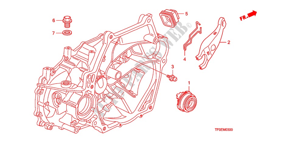 RILASCIA INNESTO(MT) per Honda JAZZ 1.4 ES   TEMP TIRE 5 Porte 5 velocità manuale 2010