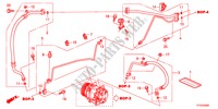 ARIA CONDIZIONATA(TUBI/CONDOTTI) per Honda JAZZ 1.2SE 5 Porte 5 velocità manuale 2011