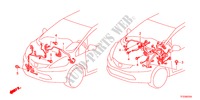 BARDATURA FILO(LH)(3) per Honda JAZZ 1.2SE 5 Porte 5 velocità manuale 2011