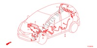 BARDATURA FILO(RH)(2) per Honda JAZZ 1.4ES 5 Porte cambioautomatico 2011