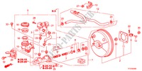 CILINDRO MAESTRO FRENO/ALIMENTO MAESTRO(LH)(1) per Honda JAZZ 1.4LSS 5 Porte 5 velocità manuale 2011