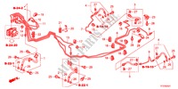 CONDOTTO FRENO/MANICOTTO(RH)(VSA) per Honda JAZZ 1.4ES 5 Porte 5 velocità manuale 2011