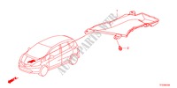 CONDOTTO RINFRESCATORE per Honda JAZZ 1.2LSRE 5 Porte 5 velocità manuale 2011