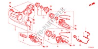 CONTROLLO RISCALDATORE(RH) per Honda JAZZ 1.4ES 5 Porte 5 velocità manuale 2011