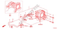 CORPO VALVOLA IMMISSIONE per Honda JAZZ 1.4LSSH 5 Porte cambioautomatico 2011