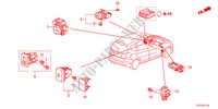 INTERRUTTORE(LH) per Honda JAZZ 1.4LSSH 5 Porte cambioautomatico 2011