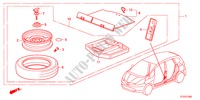 KIT RUOTA ATTENUATORE per Honda JAZZ 1.4EXH 5 Porte 5 velocità manuale 2011