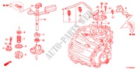 LEVA CAMBIO/BRACCIO CAMBIO(MT) per Honda JAZZ 1.5EX 5 Porte 5 velocità manuale 2011