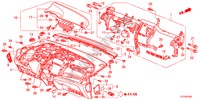 PANNELLO STRUMENTI(LH) per Honda JAZZ 1.4LSSH 5 Porte cambioautomatico 2011