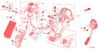 PEDALE(RH) per Honda JAZZ 1.4ES 5 Porte cambioautomatico 2011