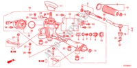 SCATOLA INGRANAGGIO P.S.(EPS)(RH) per Honda JAZZ 1.5LSPO 5 Porte 5 velocità manuale 2011