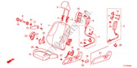 SEDILE ANTERIORE(S.) per Honda JAZZ 1.4EXH 5 Porte 5 velocità manuale 2011