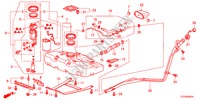 SERBATOIO COMBUSTIBILE per Honda JAZZ 1.4LSSH 5 Porte cambioautomatico 2011