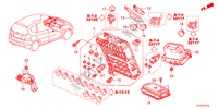 UNITA DI CONTROLLO(CABINA)(1)(LH) per Honda JAZZ 1.4LSSH 5 Porte cambioautomatico 2011