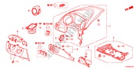 ABBELLIMENTO STRUMENTI(LATO GUIDATORE)(LH) per Honda JAZZ 1.2S     TEMP TIRE 5 Porte 5 velocità manuale 2012