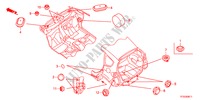 ANELLO DI TENUTA(DIETRO) per Honda JAZZ 1.5EX 5 Porte 5 velocità manuale 2012