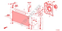ARIA CONDIZIONATA(CONDENSATORE) per Honda JAZZ 1.3LX 5 Porte 5 velocità manuale 2012