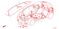 BARDATURA FILO(1)(RH) per Honda JAZZ 1.5EX 5 Porte 5 velocità manuale 2012